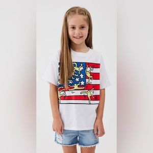 License Drop Shoulder Short Sleeve Tee